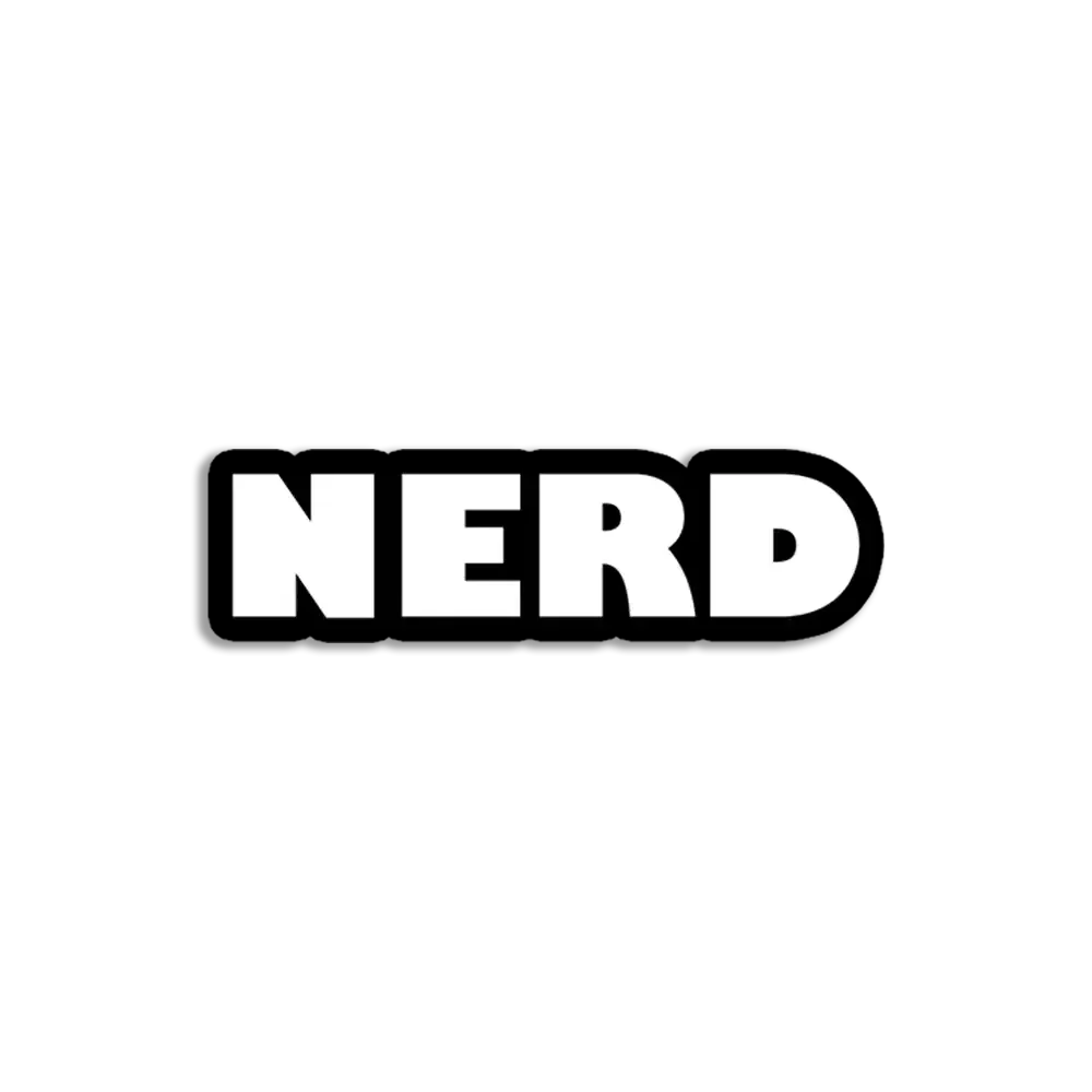 NERD Sticker