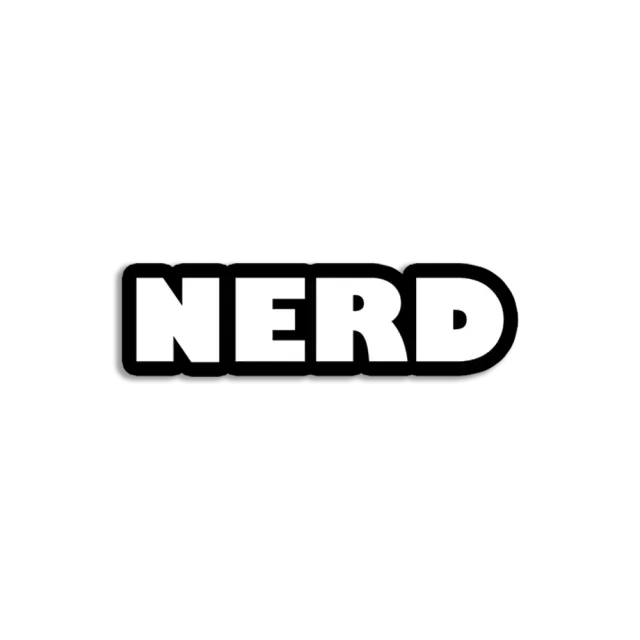 NERD Sticker