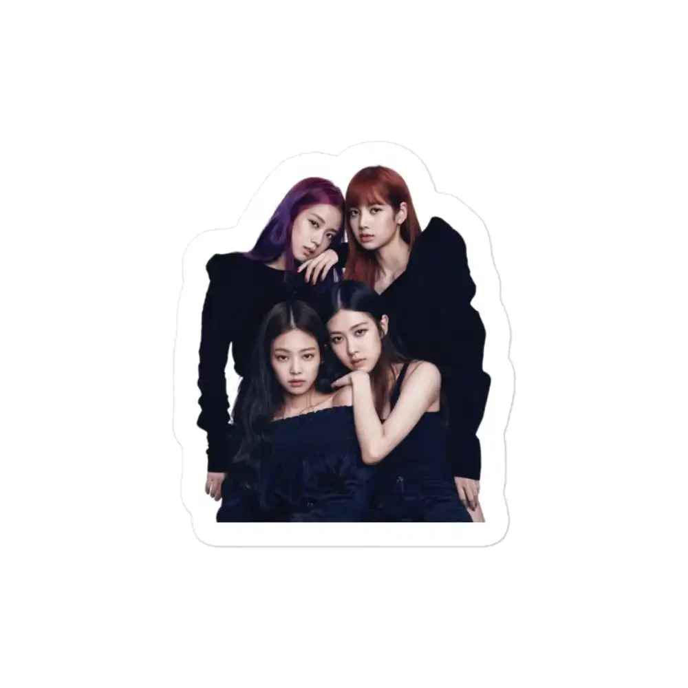 Black Pink Sticker
