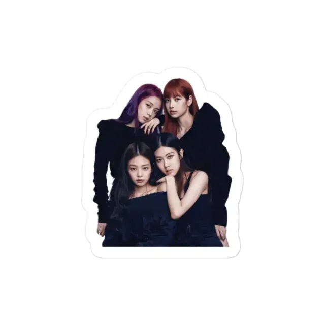 Black Pink Sticker