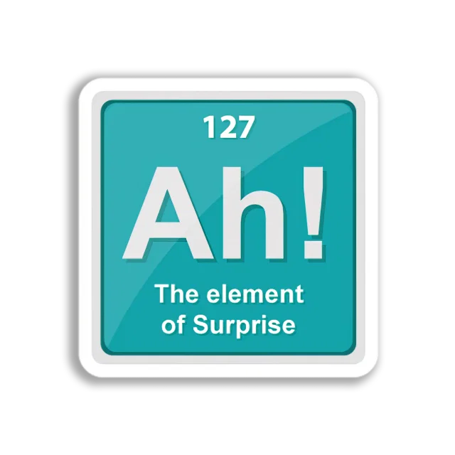 Element of Surprise Sticker