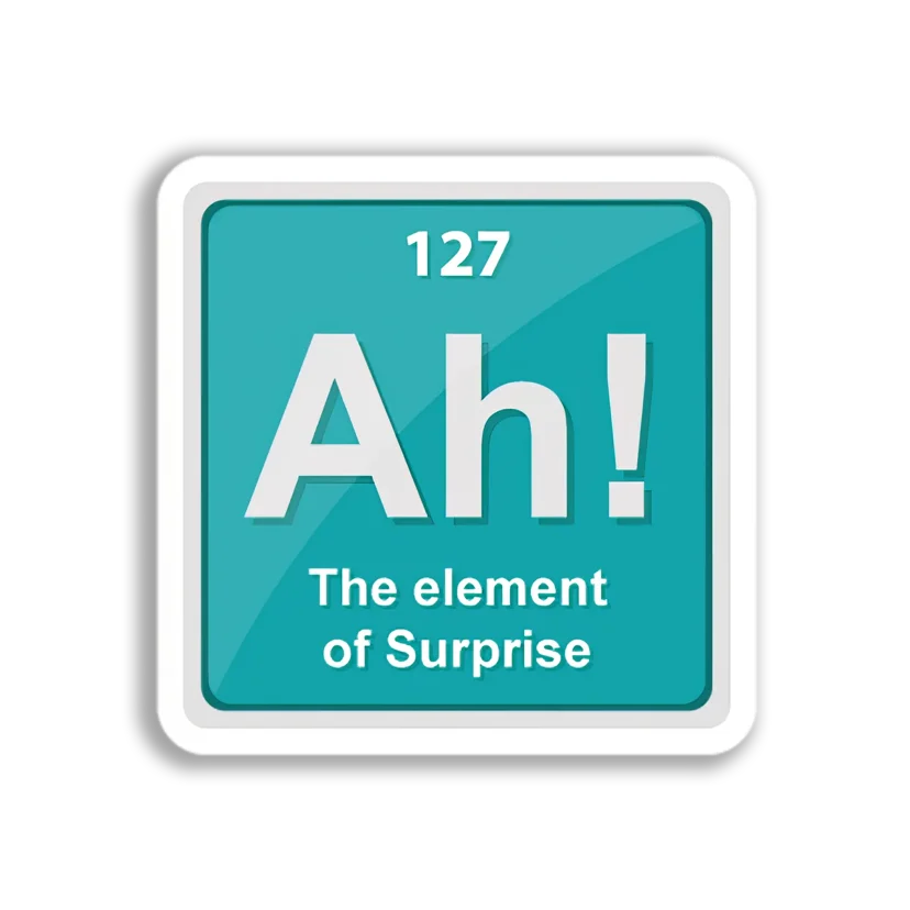 Element of Surprise Sticker