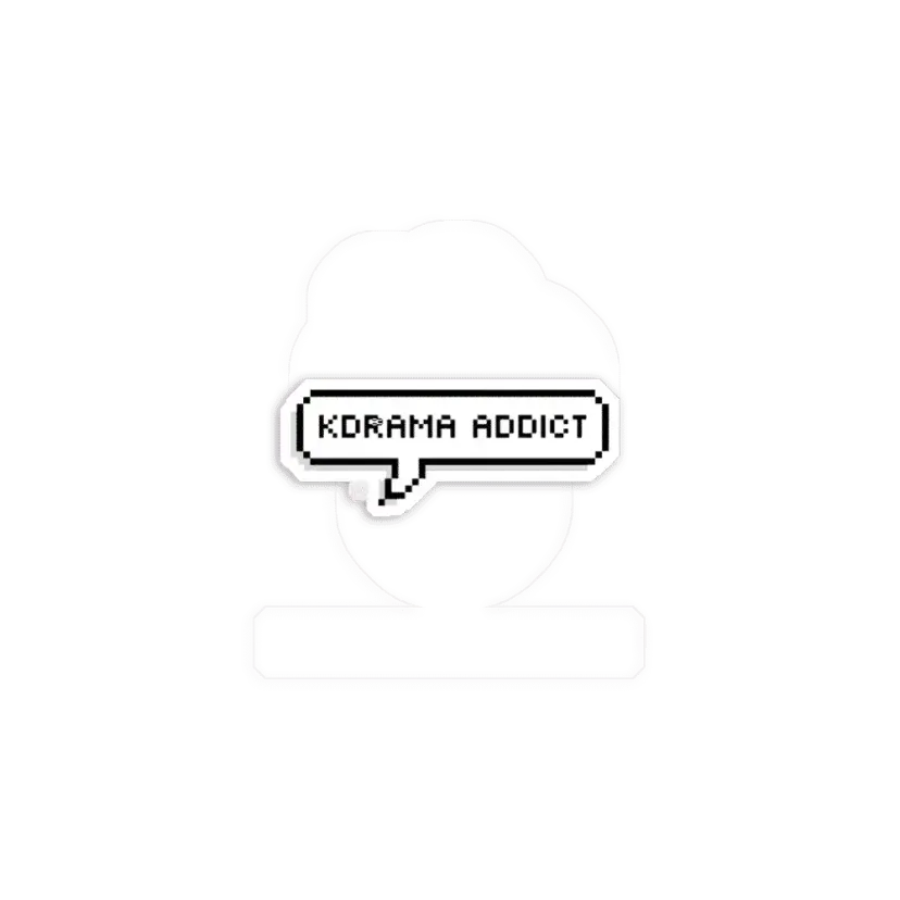 kdrama addict Sticker