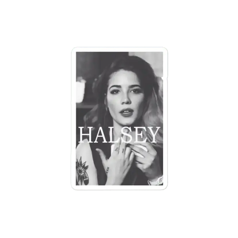 Halsey Poster Sticker