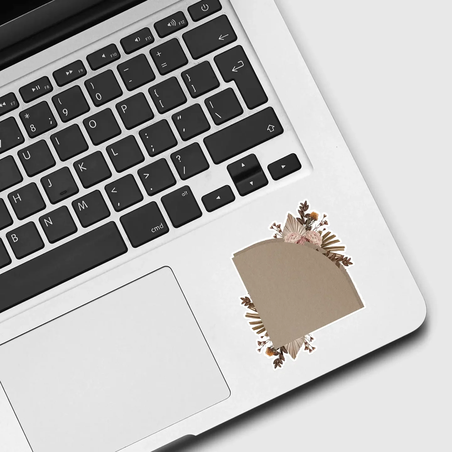 Vintage Aesthetic Floral Paper Note Journal Sticker