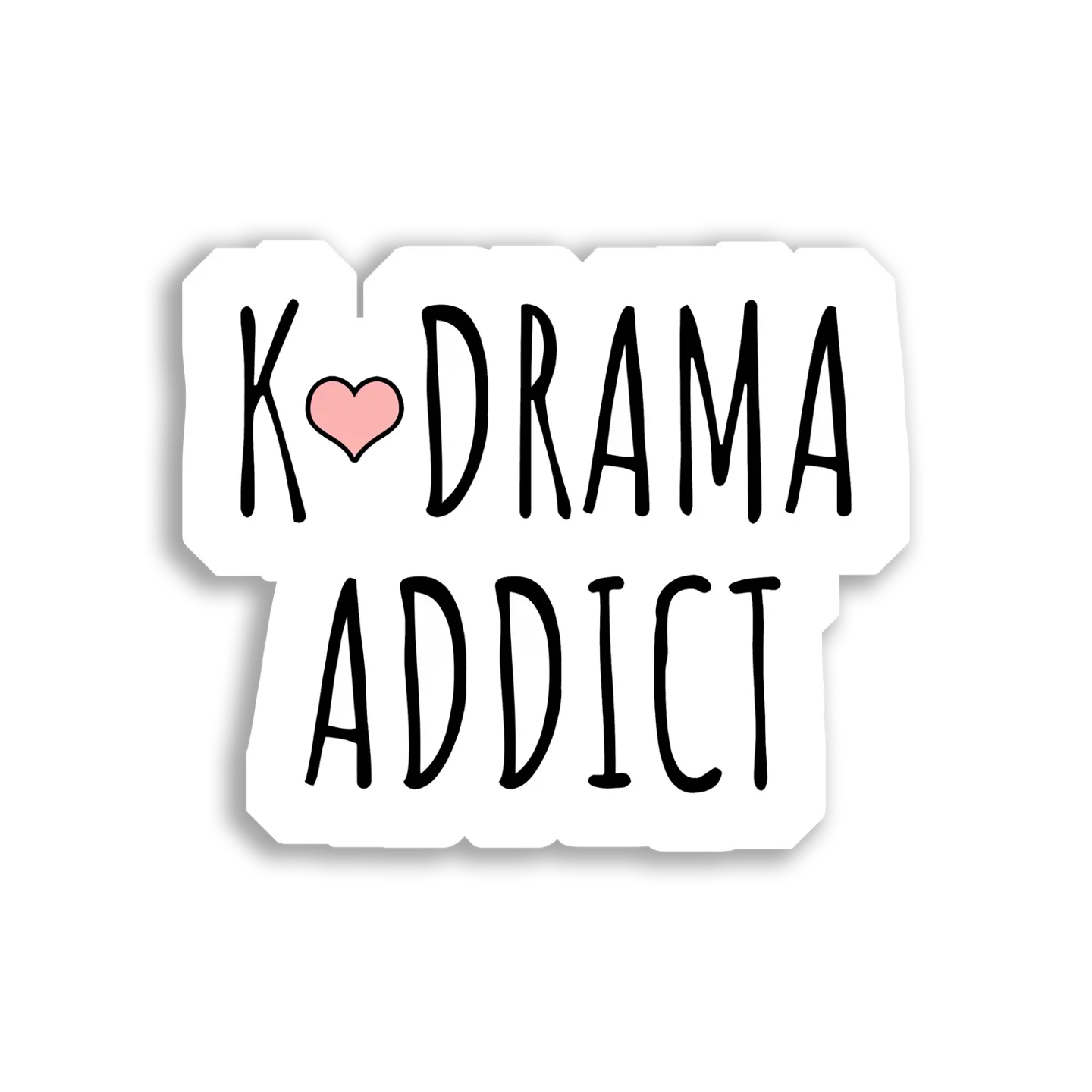 K-Drama Addict Sticker