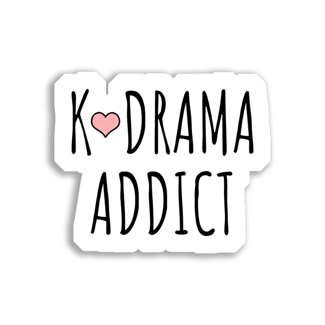 K-Drama Addict Sticker