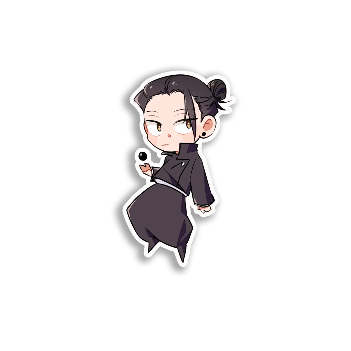 Chibified Anime Boy Sticker