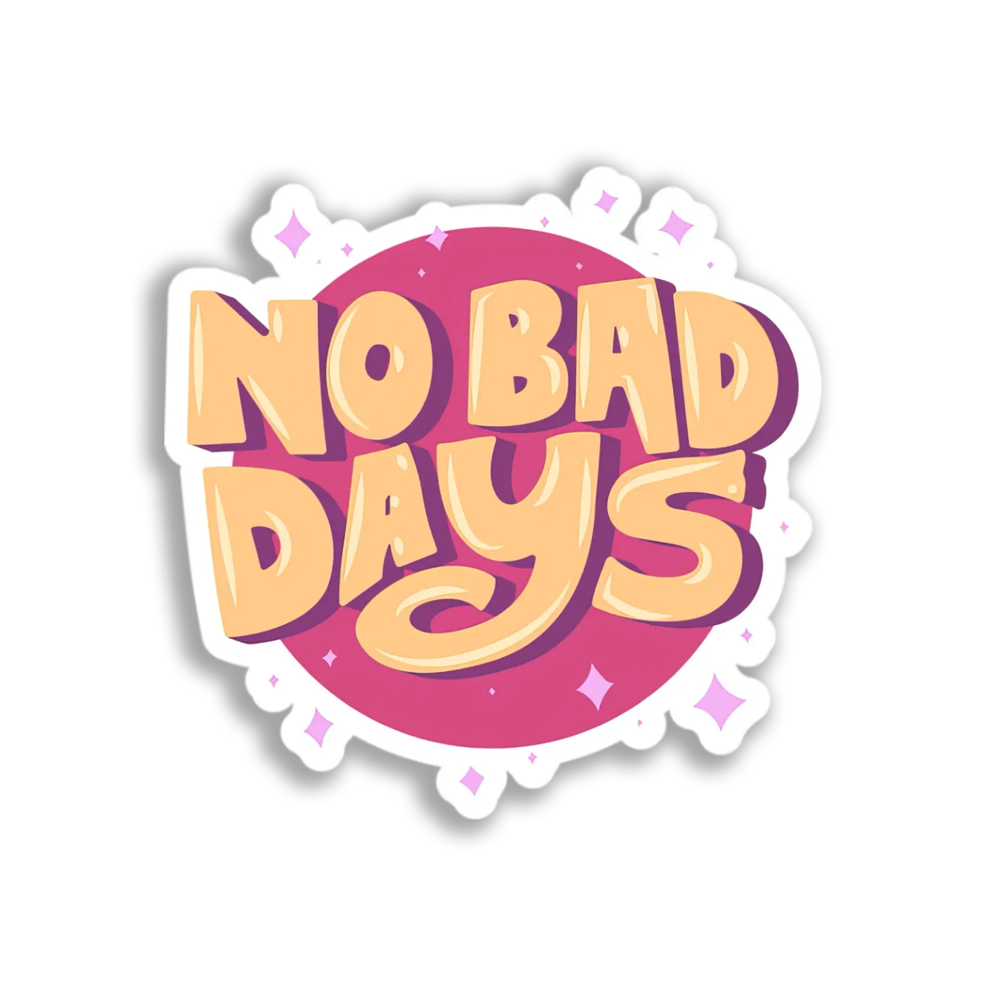 No Bad Days Sticker