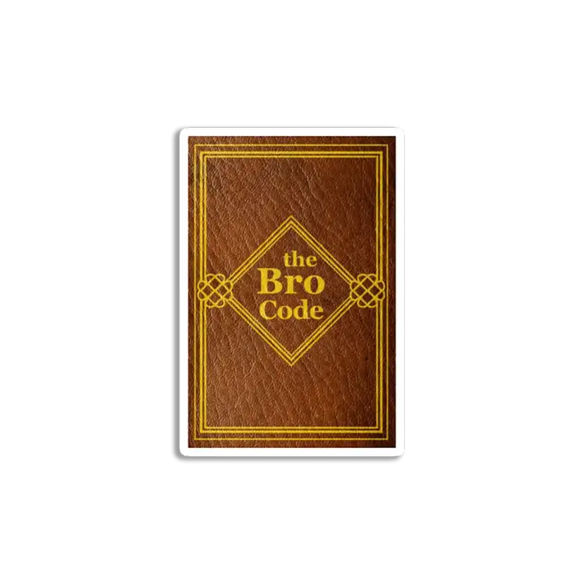 HIMYM - The Bro Code Sticker