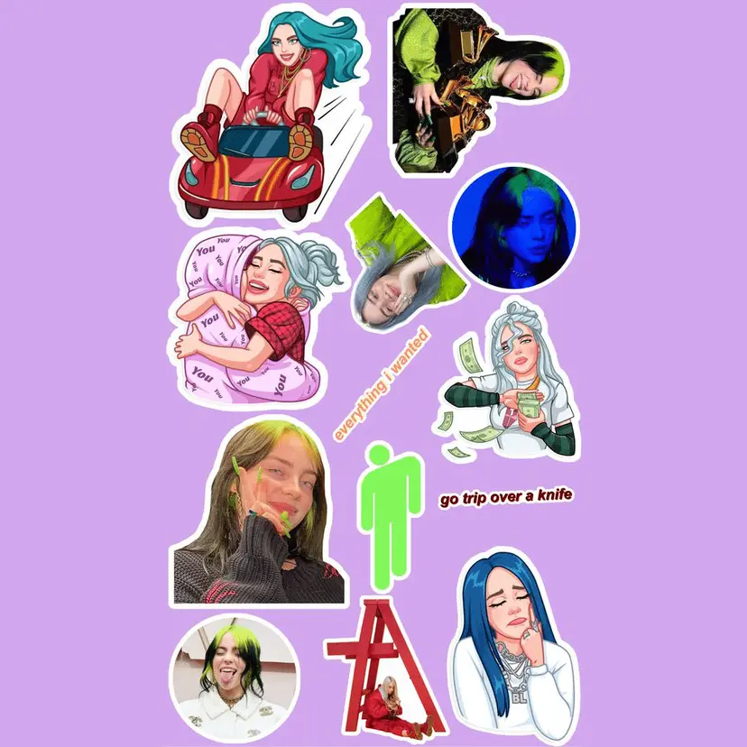 Billie Eilish Stickers