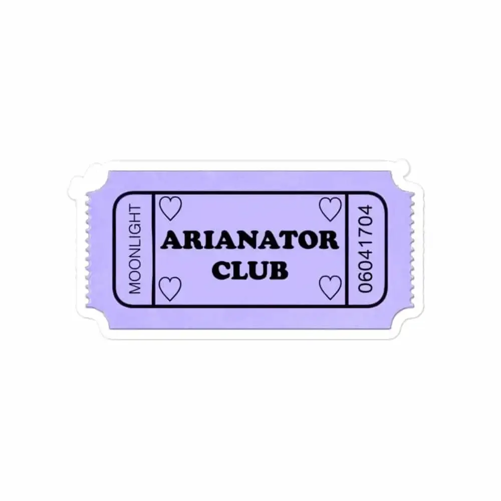 Ariana Grande Ariantor Club Sticker