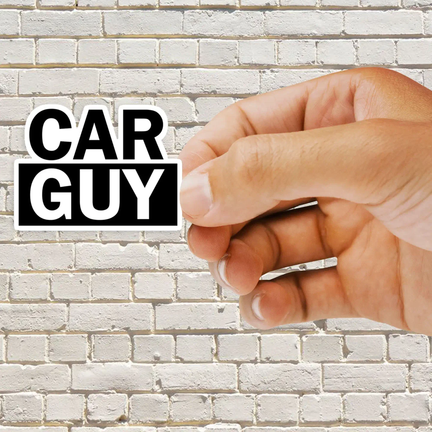 Car Guy Sticker