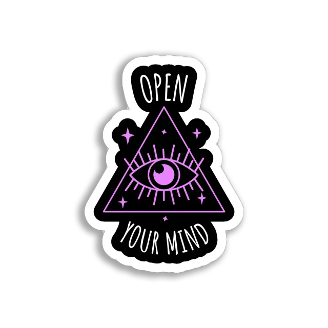 Open Your Mind to Possibilities Sticker