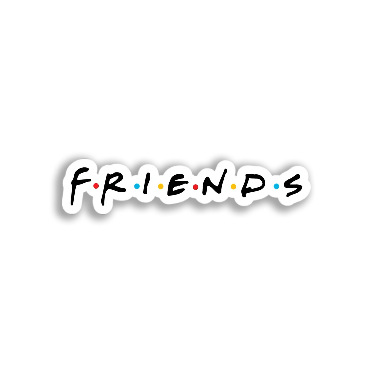 Friends Logo Sticker