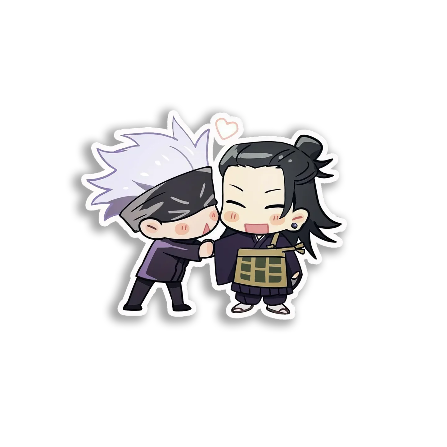 Anime Boy Chibi Couple Sticker