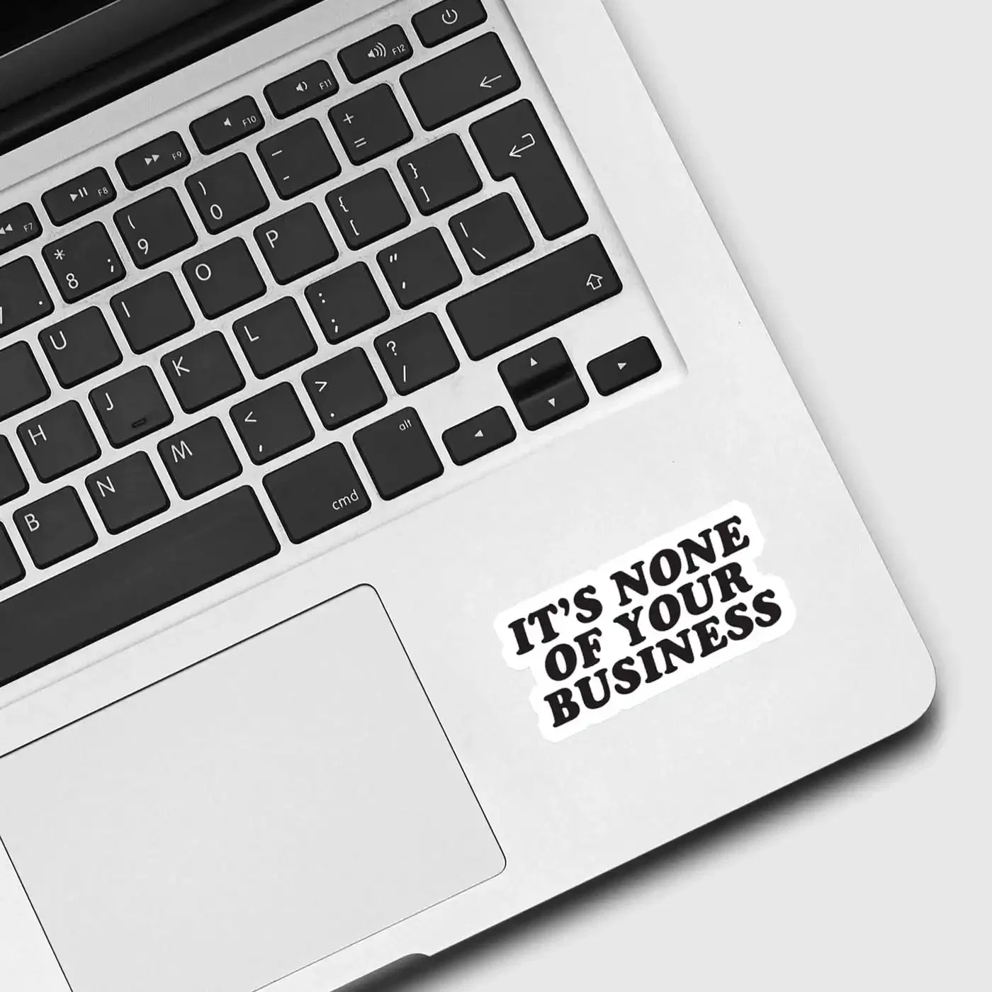 Its none of your business Harry Style Sticker