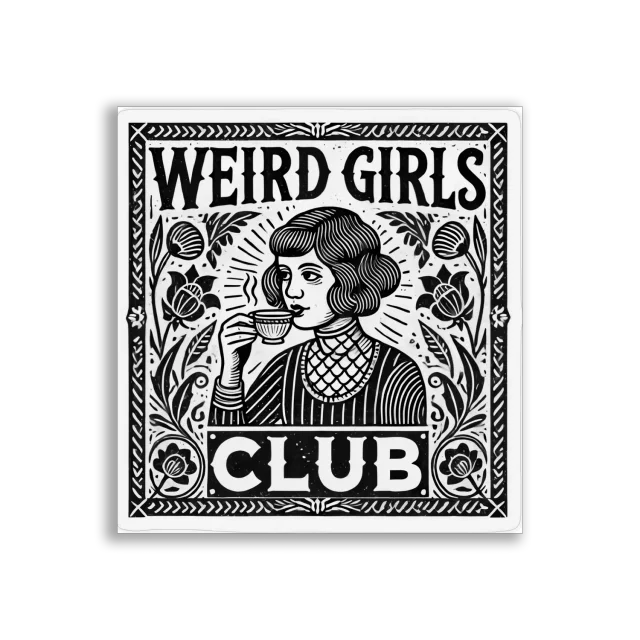 Weird Girls Club Sticker