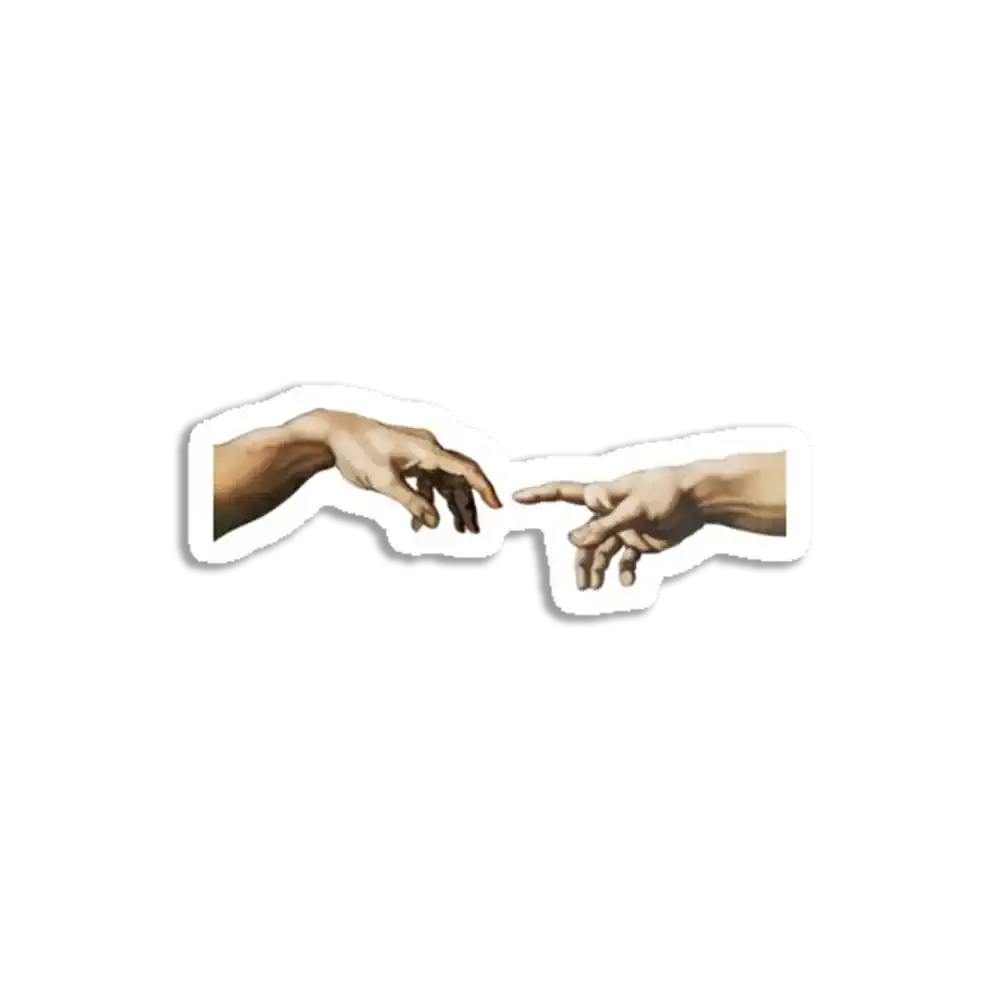 Aesthetic Hand Touch Sticker