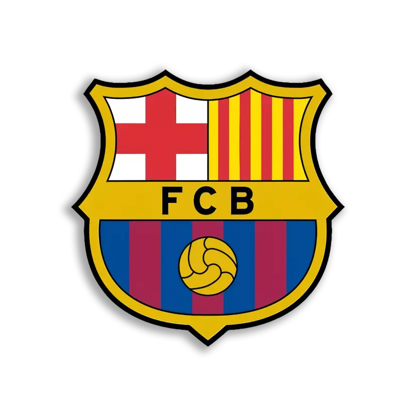 FC Barcelona Football Club Crest Sticker