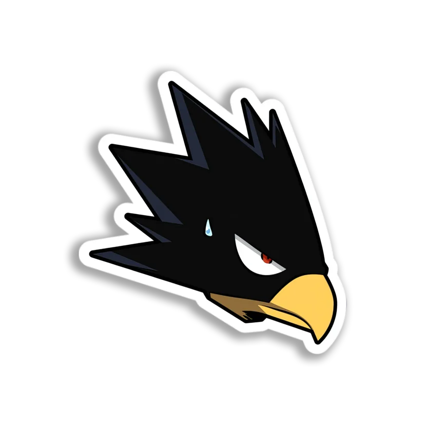 Tokoyami's Headshot Sticker