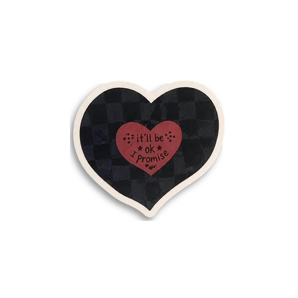 It'll Be Ok Heart Sticker