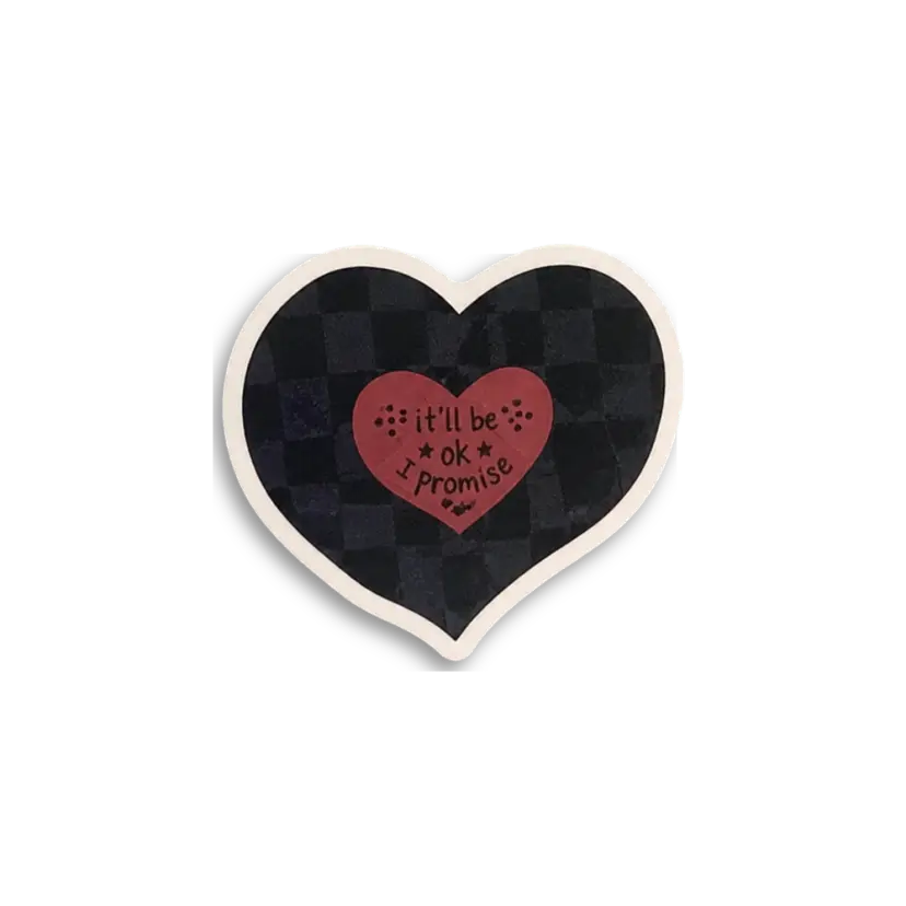 It'll Be Ok Heart Sticker