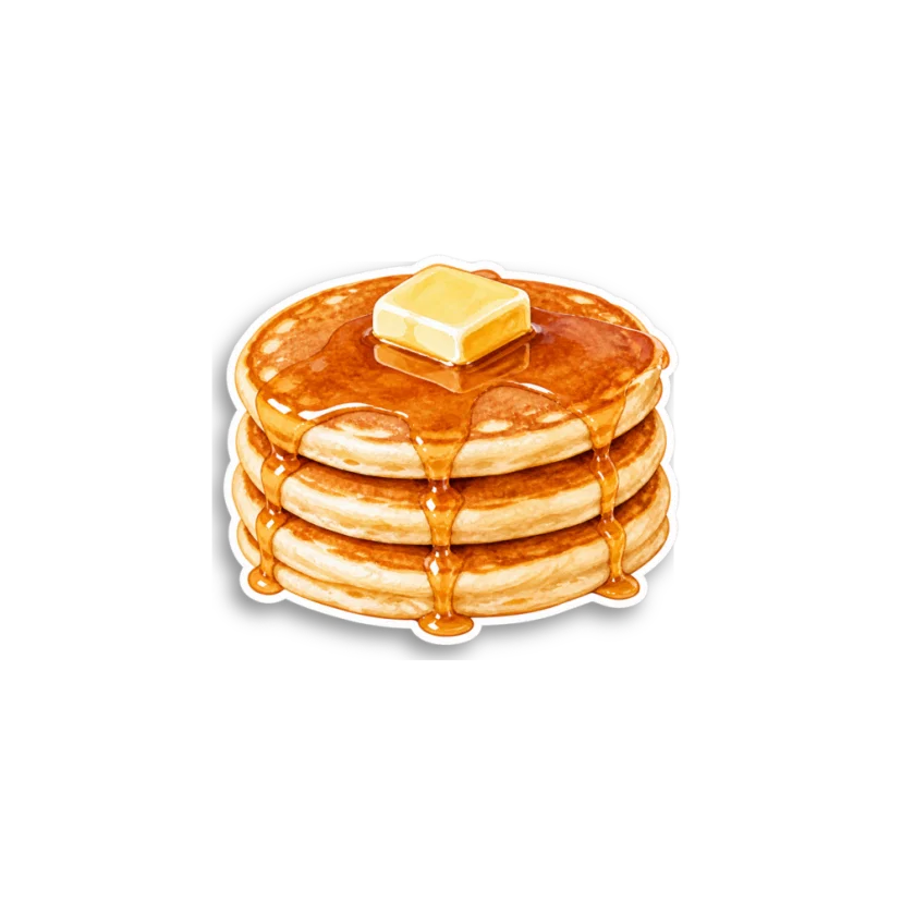 Pancakes Sticker