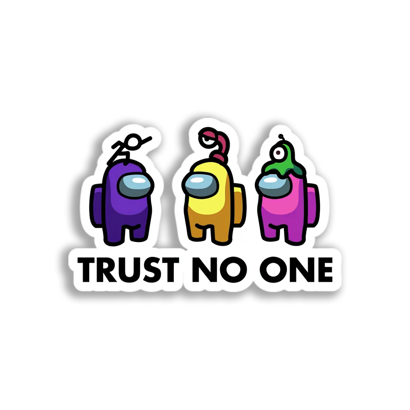 Among Us Crewmates Sticker