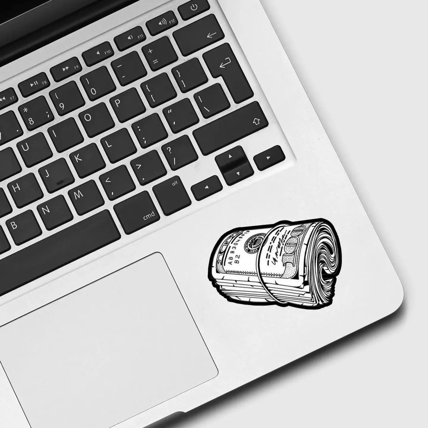 Money Tattoo Design Sticker