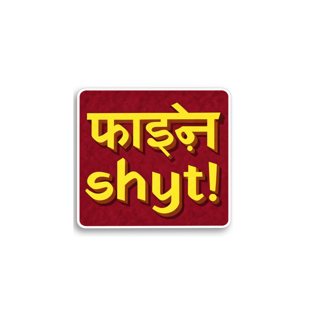 Kaizen Shyt Sticker