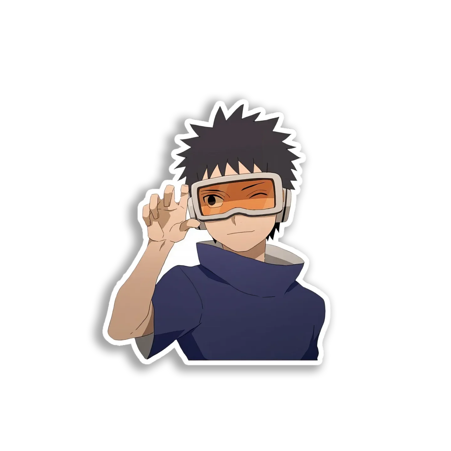 Young Anime Boy Sticker
