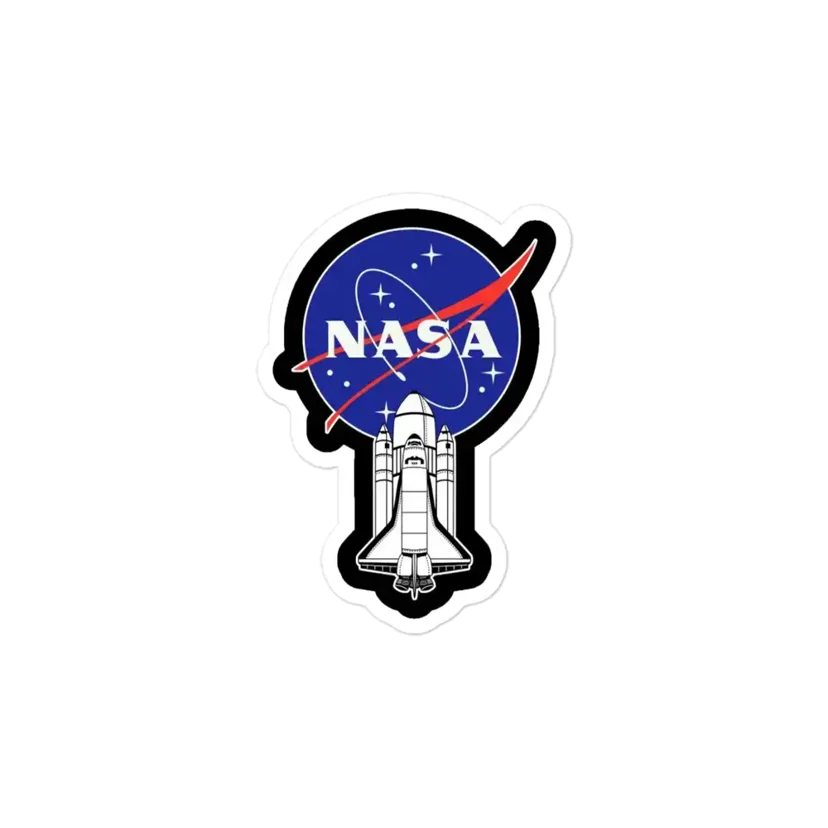 Nasa Rocket Sticker
