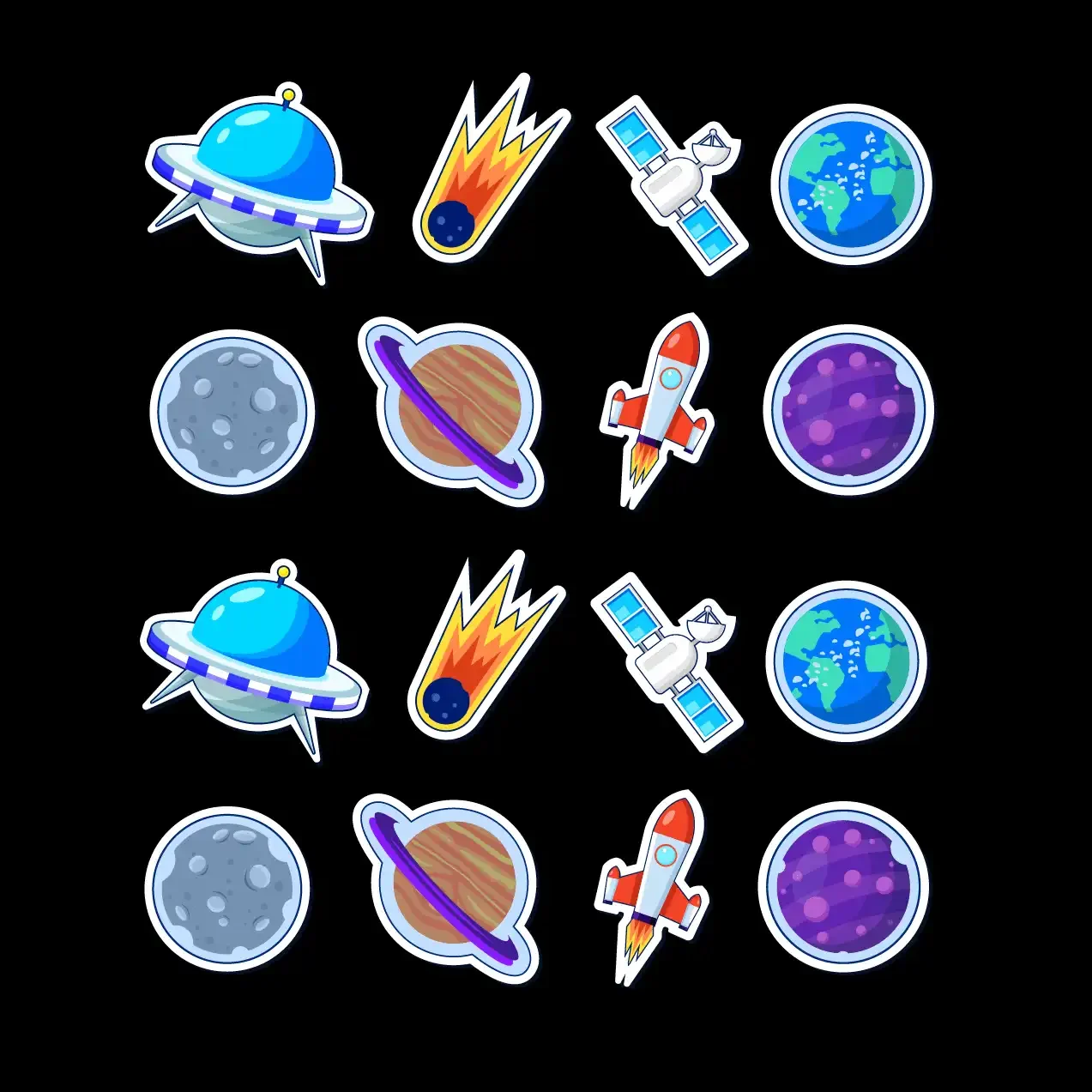 Space Stickers