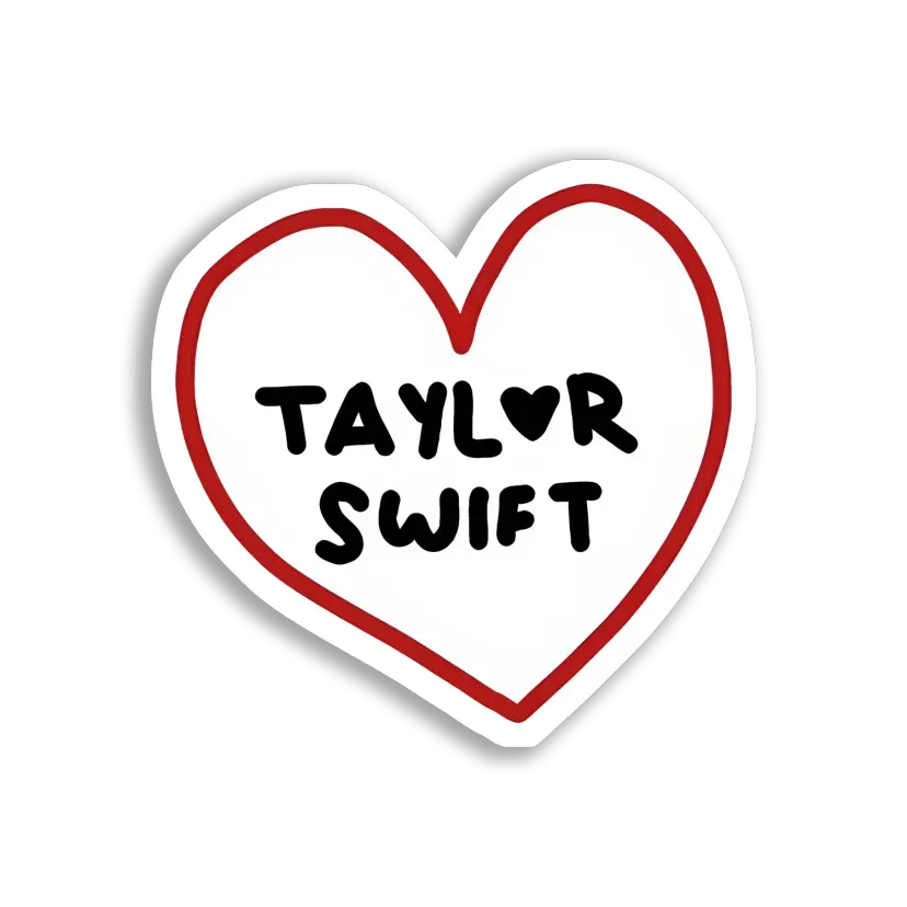 I Love Taylor Swift Sticker