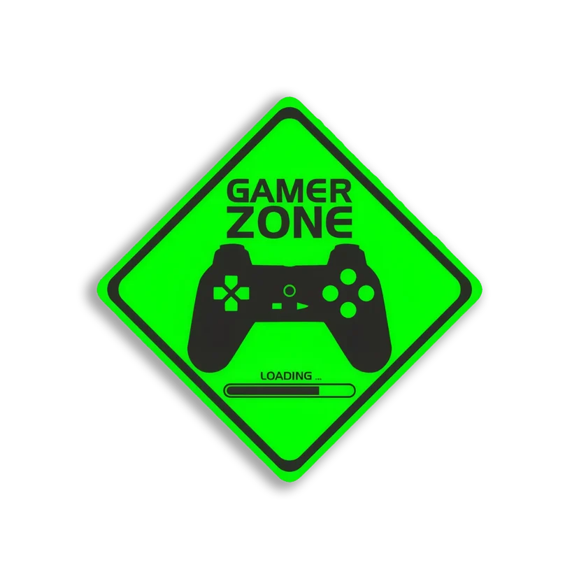 Gamer Zone Loading... Sticker