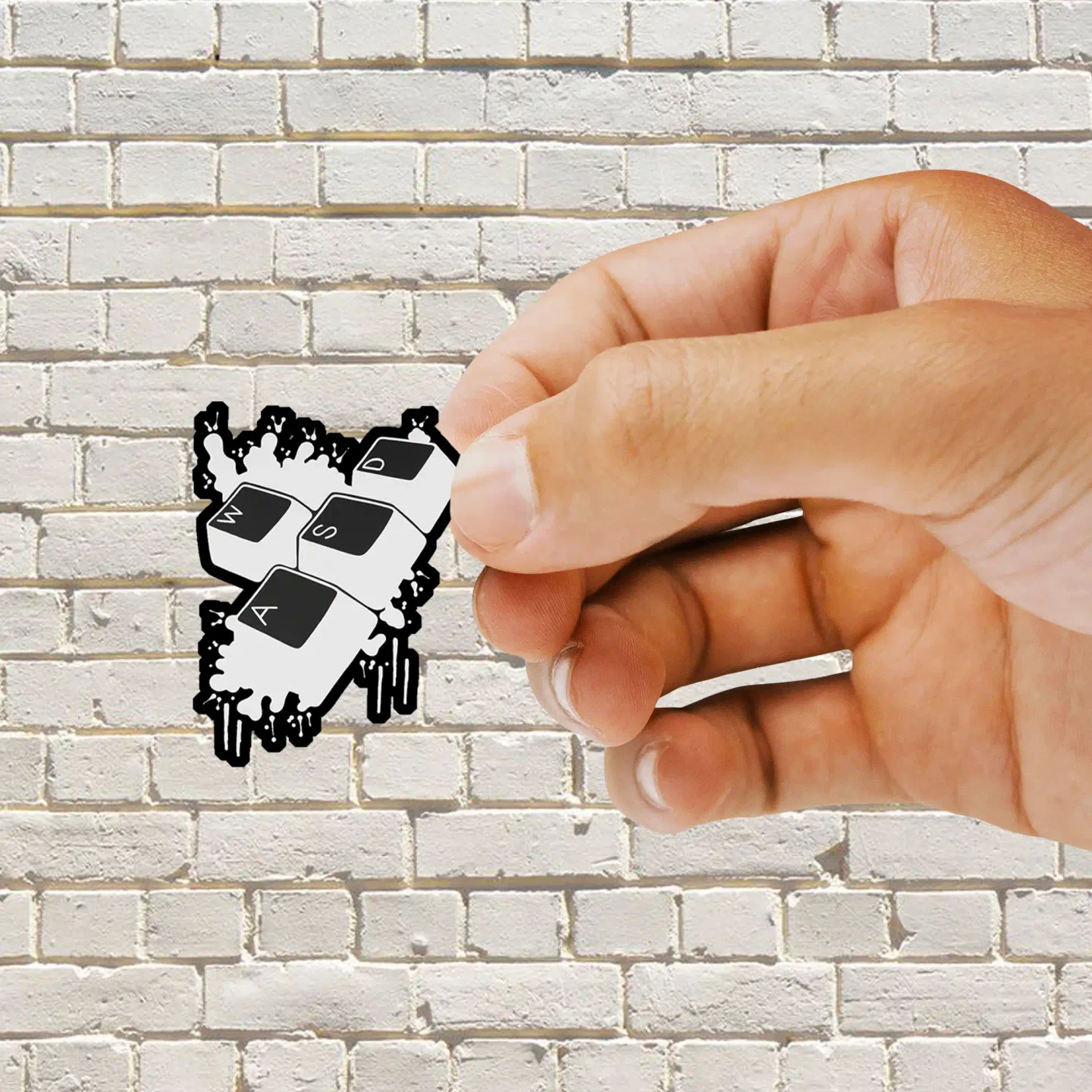 WASD Sticker