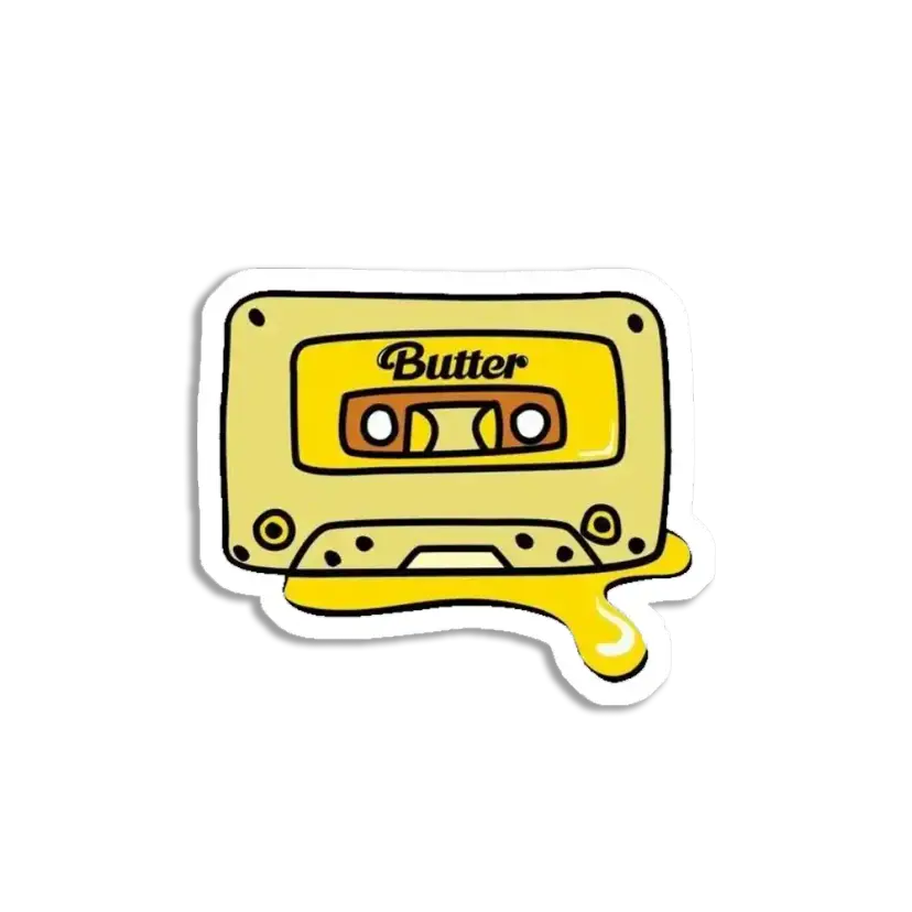 Butter Sticker