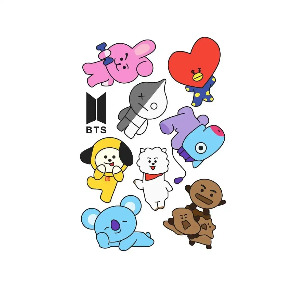 BTS Stickers