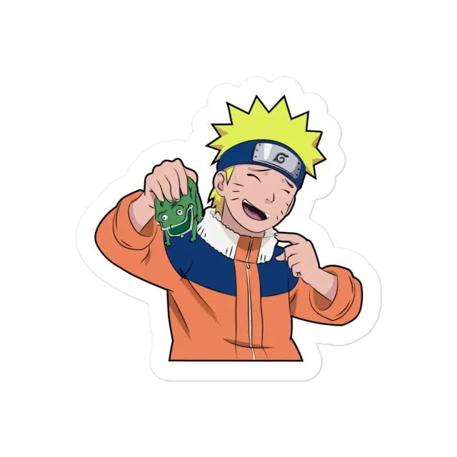 Naruto Uzumaki and Purse Sticker