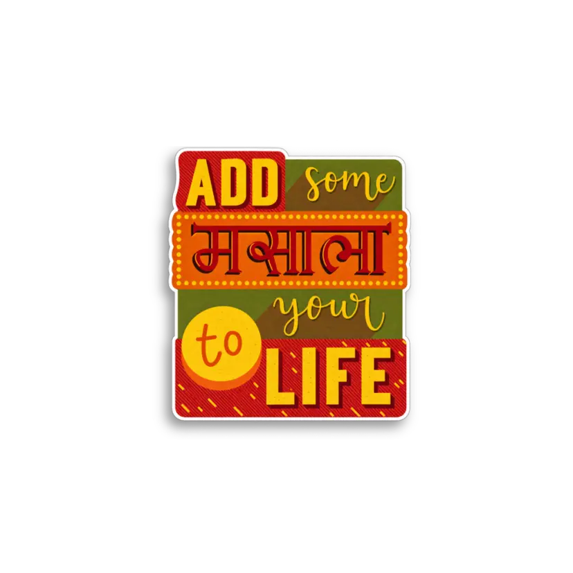 Add Some Masala Sticker