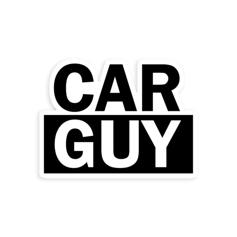 Car Guy Sticker