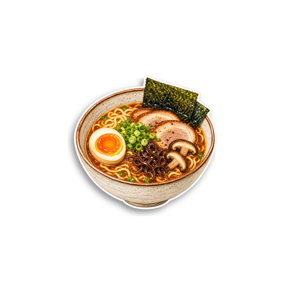 Ramen Sticker