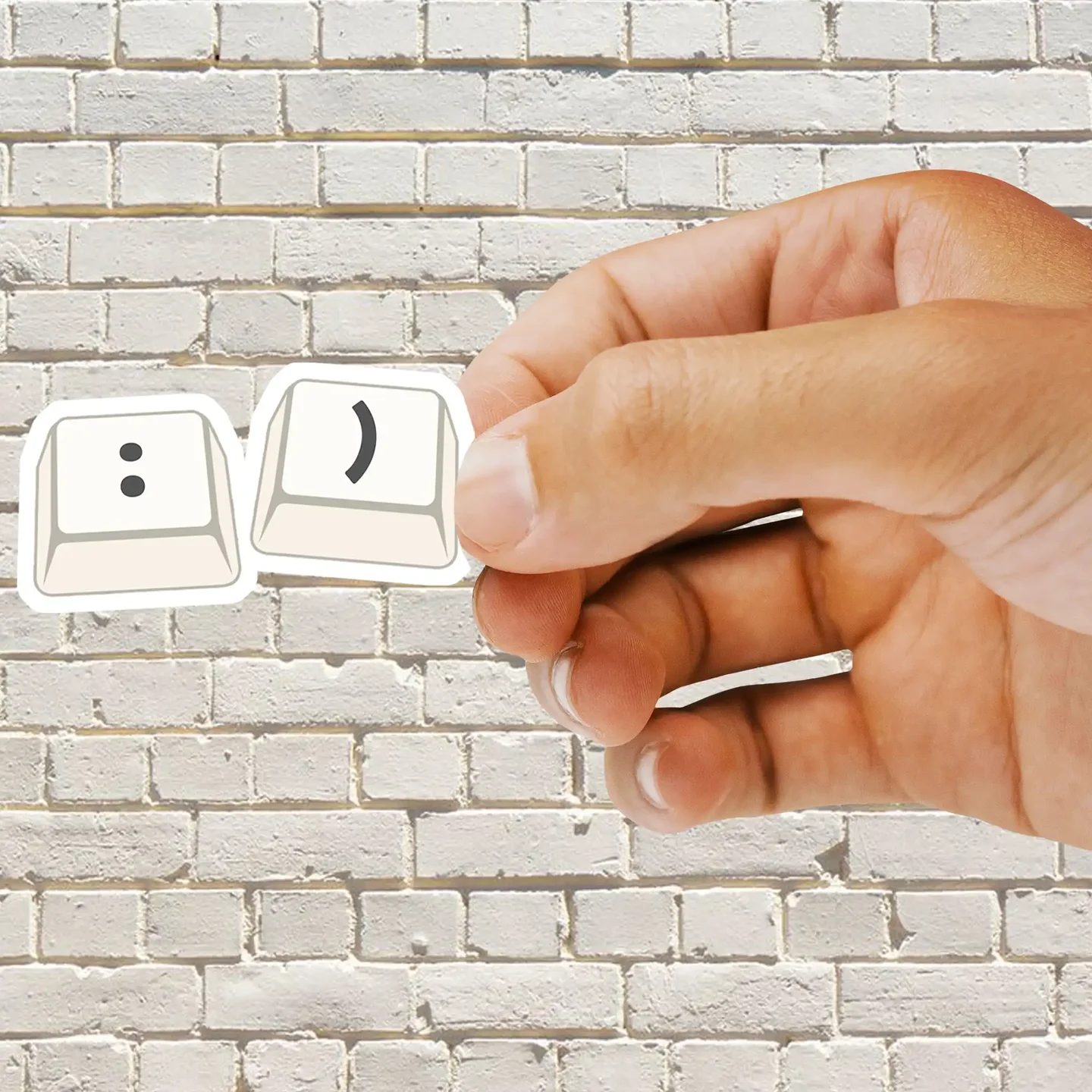 Smile Keys Sticker