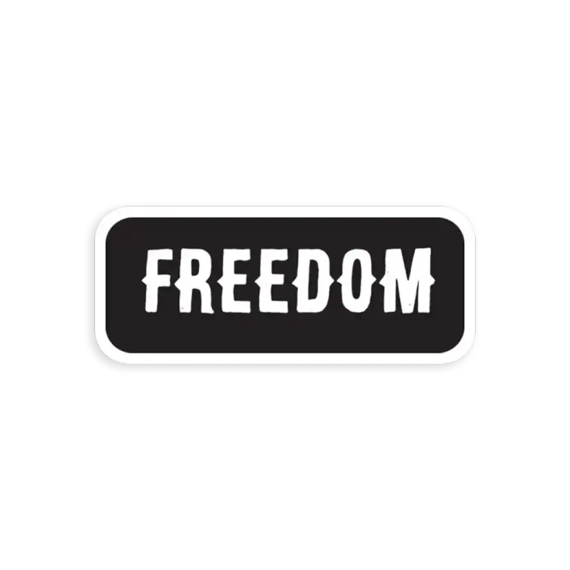 Freedom Sticker