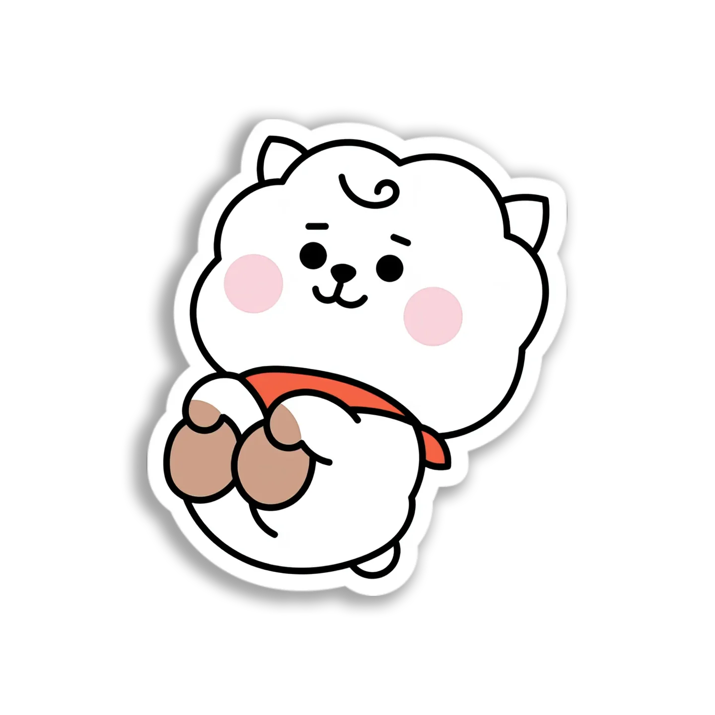 Adorable BT21 Van Sticker