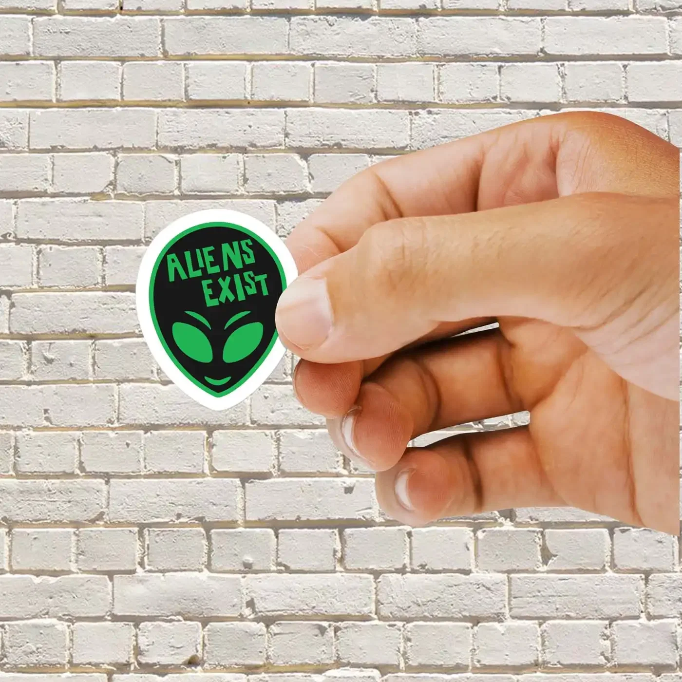 Aliens Exist Sticker