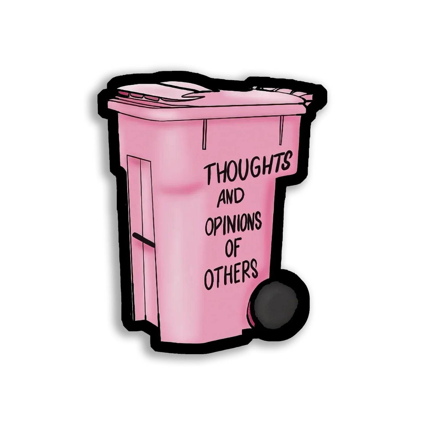 Thoughts and Opinions of Others Sticker