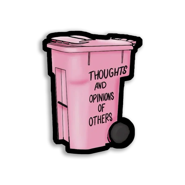 Thoughts and Opinions of Others Sticker