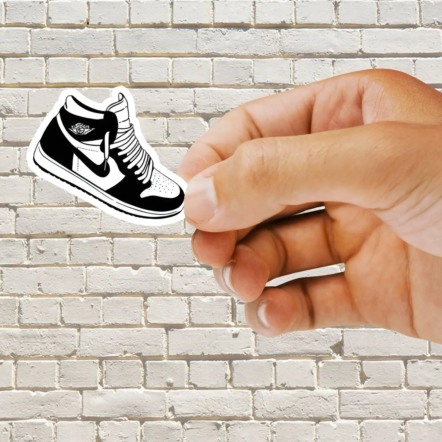 Black Shoes Sticker